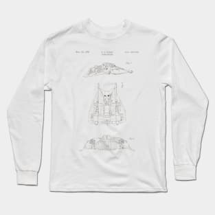 Snowspeeder (black) Long Sleeve T-Shirt